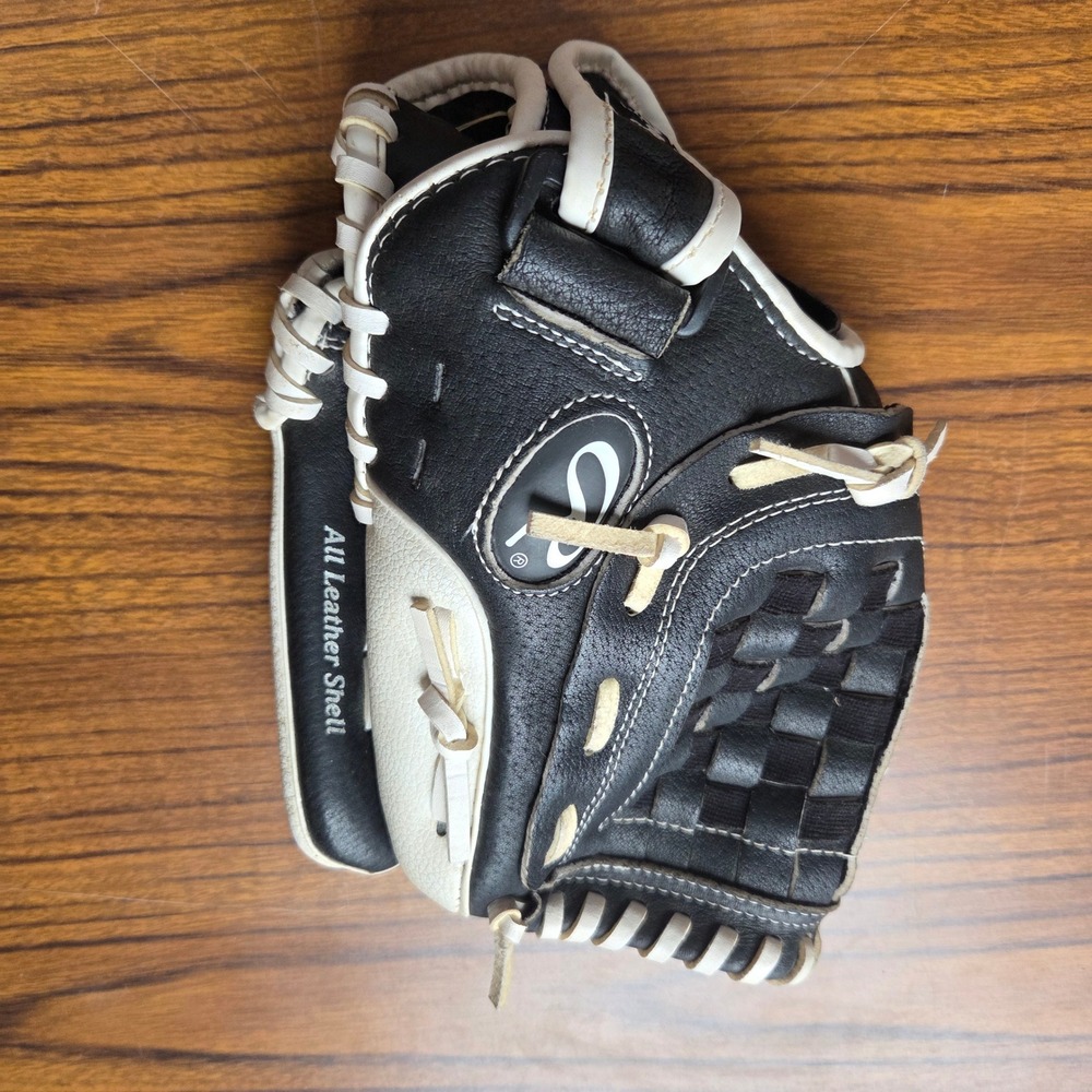 Rawlings Highlight Series 11.5" Baseball Glove Black White HFP115BW Right Hand